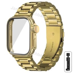 Ultra Case+Stainless Steel Band for Huawei Watch Fit 5 Pro 4 3 Strap Bracelet for Huawei Fit3 Fit4 Pro Fit5 5Pro Metal Wristband