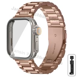 Ultra Case+Stainless Steel Band for Huawei Watch Fit 5 Pro 4 3 Strap Bracelet for Huawei Fit3 Fit4 Pro Fit5 5Pro Metal Wristband