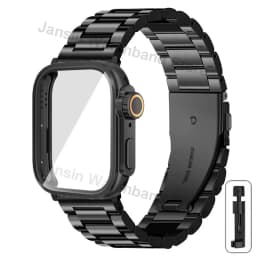 Ultra Case+Stainless Steel Band for Huawei Watch Fit 5 Pro 4 3 Strap Bracelet for Huawei Fit3 Fit4 Pro Fit5 5Pro Metal Wristband