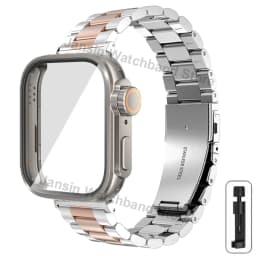 Ultra Case+Stainless Steel Band for Huawei Watch Fit 5 Pro 4 3 Strap Bracelet for Huawei Fit3 Fit4 Pro Fit5 5Pro Metal Wristband