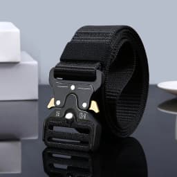 5pcs Versatile Men's Tactical Belts - Durable, Adjustable Design - for Outdoor Hunting & Sports Enthusiasts