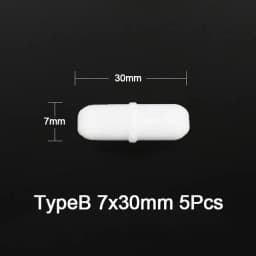 5 Pcs Laboratory Magnetic Bar Cylindrical Magnetic Stirrings Rod 3 Type Magnetic Stirrings Mixer Corrosion Resistant Mixer Rod