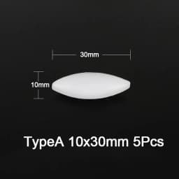 5 Pcs Laboratory Magnetic Bar Cylindrical Magnetic Stirrings Rod 3 Type Magnetic Stirrings Mixer Corrosion Resistant Mixer Rod