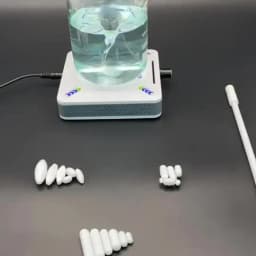 5 Pcs Laboratory Magnetic Bar Cylindrical Magnetic Stirrings Rod 3 Type Magnetic Stirrings Mixer Corrosion Resistant Mixer Rod