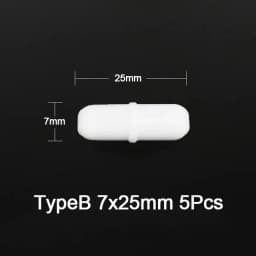5 Pcs Laboratory Magnetic Bar Cylindrical Magnetic Stirrings Rod 3 Type Magnetic Stirrings Mixer Corrosion Resistant Mixer Rod