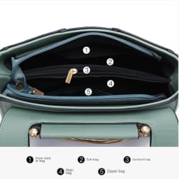 High Quality Leather Handbag Purse Women's Bag Trend Designer Shoulder Crossbody Sac Lady Messenger Small Tote