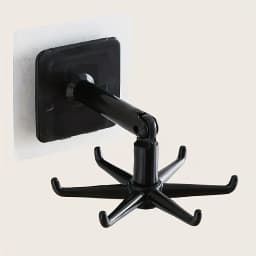 Jewelry Storage Rack Rotating Display Rack with Hook and Loop Hair Accessory Holder Keychain Multipurpose Home Storage Rack