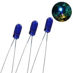 Evemodel 100pcs 2.5mm 3mm 4mm 5mm Clear Mini Bulbs Grain of Wheat Bulbs Incandescent Filament Lights 1.5V 3V 6V 12V