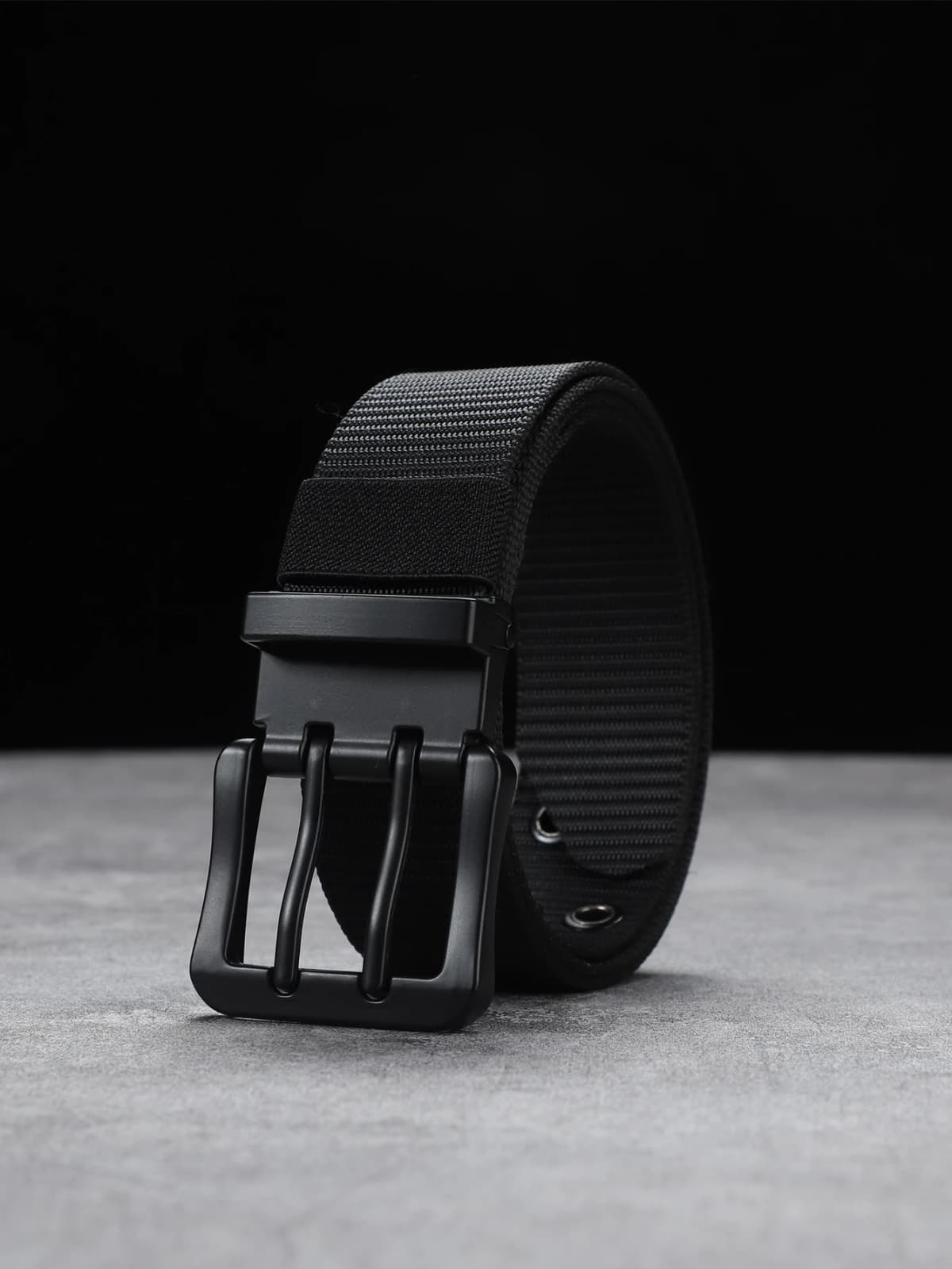 Lengthened needle buckle canvas belt belt man belt simple business students younger belt women with fat cloth belt