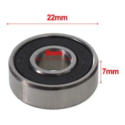 8Pc ABEC-11 Roller Skate Wheel Bearings High Speed Skateboard Scooter Bearing Low Noise High Temperature Roller Skate Bearings