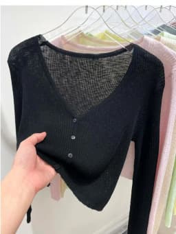 Korean Cardigan Women Thin Summer Casual Solid Feminino Sun-proof All-match Knitted V-neck Sweet Style Candy Color Basic Daily