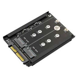Adaptor SSD M2 SSD Ke Adaptor AS 2 M.2 Untuk NVMe SATA SSD Ke PCI-e U2 SFF-8639 Adaptor PCIe M2 Konverter Untuk Komputer Desktop