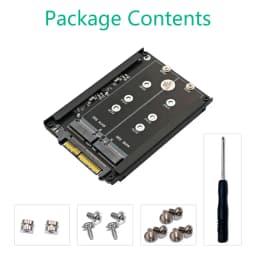 Adaptor SSD M2 SSD Ke Adaptor AS 2 M.2 Untuk NVMe SATA SSD Ke PCI-e U2 SFF-8639 Adaptor PCIe M2 Konverter Untuk Komputer Desktop