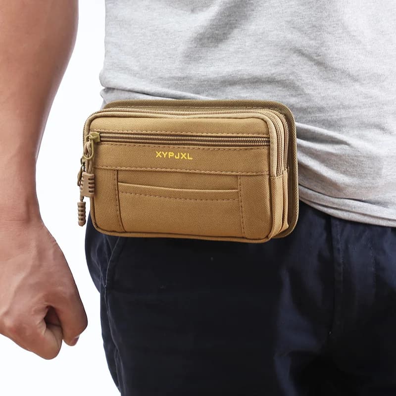 Outdoor Portable Belt Waist Bag Fashion Bodypack Phone Sports Pouch Men Training Hunting Climbing Camping Belt Cs Airsoft Bags