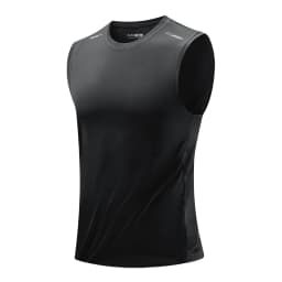 CHRLCK Men's Running Vest Quick Drying Gym Tank top Men Fitness Sleeveless Shirt Male Mesh Breathable Fitness Sports Vest