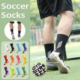 Best Quality Anti Slip Soccer Socks Adults Athletic Grip Sports Sock Non Slip Children Socks Football Basketball Hockey Unisex
