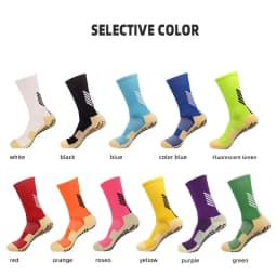 Best Quality Anti Slip Soccer Socks Adults Athletic Grip Sports Sock Non Slip Children Socks Football Basketball Hockey Unisex