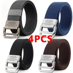 Men Belt Fashion Luxury Designer Jeans Belt for Men Military Sports Strap Nylon Webbing Fabric Tactical Army Canvas Casual Belt
