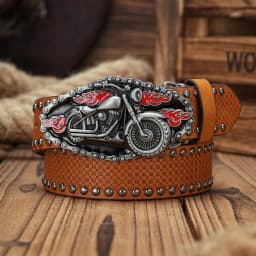 A Men's and Women's Casual Retro Belt Western Style! PU Leather Belt with Metal Buckle, Suitable for Daily Work Wear
