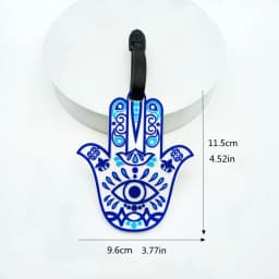 1pcs/3pcs Blue Independence Day style luggage tags, hanging tags, airport anti loss ID tags, essential for both men and women on