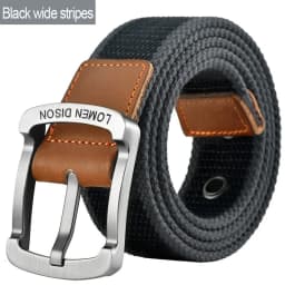 Men Belt for Drilled Canvas Military Tactical Designer Men's Fabric Belt Men's Trousers Belt for Jeans Belts Male Waist Belts