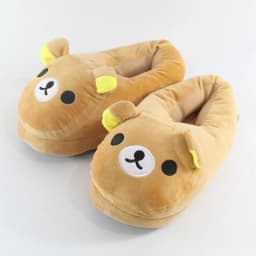 Luxury Winter Bear Cotton Ladies Slippers House Home Cartoon Cute Bear Home Indoor Couple Female Warm Indoor Slipper Casual
