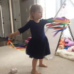 Montessori Style Sensory Toy BPA-free Non-toxic Baby Ribbon Ring Newborns Upwards Develop Colour Recognition Sensory Toy