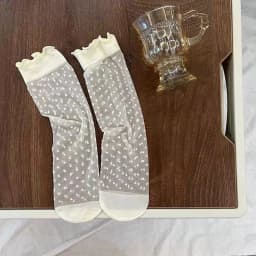 1/3pairs Women Summer Socks Mesh Lace Sexy Ultra-thin Transparent Soft Short Sock Stretch Ankle Lolita Sox Harajuku Retro Sock
