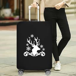Fashion Travel Essentials Suitcase Cover Funny Print for 18-32 Inch Traveling Accessories Bag Trolley Luggage Protective Case