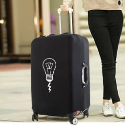 Fashion Travel Essentials Suitcase Cover Funny Print for 18-32 Inch Traveling Accessories Bag Trolley Luggage Protective Case