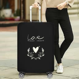Fashion Travel Essentials Suitcase Cover Funny Print for 18-32 Inch Traveling Accessories Bag Trolley Luggage Protective Case
