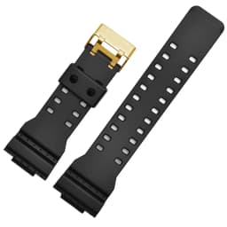 Strap for Casio G-Shock GA-100/110/120/140/200/400/700 800 GD-100/110/120 G-8900 GLS-100 Replace Silicone Resin Watch Band 16mm