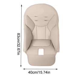 Baby Foldable chair Cover PU Leather Travel Home Dining chair cover seat Seat Case For Peg Perego for Siesta Zero3 for Baoneo