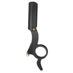 Thumb Manual Razor Straight Edge Haircut Beard Eyebrow Shaver Men Depilation Razor Hairdresser Trimming Replaceable Blades