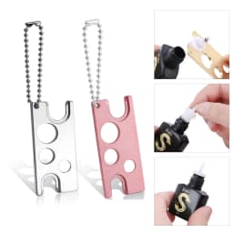 Universal Lash Glue Bottle Blocking Needle Replacement Eyelash Extension Glue Mouth Head Special Plug Caps Opener Makeup Tools