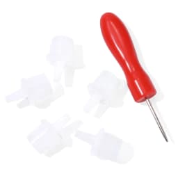 Universal Lash Glue Bottle Blocking Needle Replacement Eyelash Extension Glue Mouth Head Special Plug Caps Opener Makeup Tools