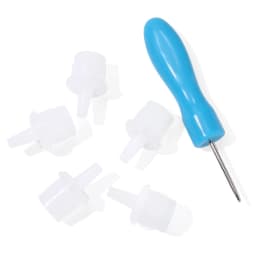 Universal Lash Glue Bottle Blocking Needle Replacement Eyelash Extension Glue Mouth Head Special Plug Caps Opener Makeup Tools