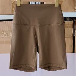 Women Sports Shorts High Waist Yoga Shorts Slim Fit Butt Lift Gym Running High Elastic Nylon Shorts