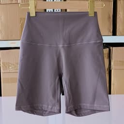 Women Sports Shorts High Waist Yoga Shorts Slim Fit Butt Lift Gym Running High Elastic Nylon Shorts