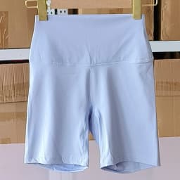Women Sports Shorts High Waist Yoga Shorts Slim Fit Butt Lift Gym Running High Elastic Nylon Shorts