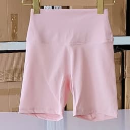 Women Sports Shorts High Waist Yoga Shorts Slim Fit Butt Lift Gym Running High Elastic Nylon Shorts