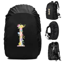 Unisex Rain Cover Backpack 30L 40L 70L Waterproof Bag Outdoor Camping Hiking Climbing Sports Dust Rain Cover Pink Letter Print
