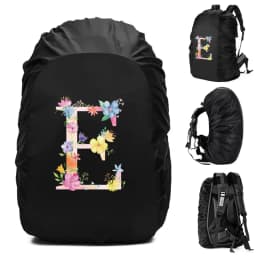 Unisex Rain Cover Backpack 30L 40L 70L Waterproof Bag Outdoor Camping Hiking Climbing Sports Dust Rain Cover Pink Letter Print