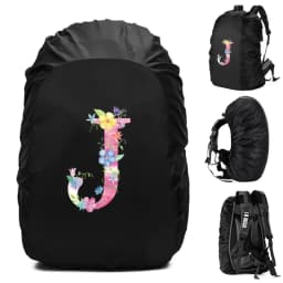 Unisex Rain Cover Backpack 30L 40L 70L Waterproof Bag Outdoor Camping Hiking Climbing Sports Dust Rain Cover Pink Letter Print