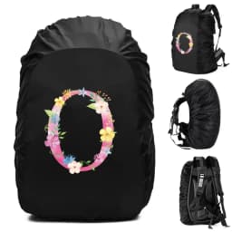 Unisex Rain Cover Backpack 30L 40L 70L Waterproof Bag Outdoor Camping Hiking Climbing Sports Dust Rain Cover Pink Letter Print