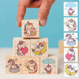50 PCS Cute Unicorn Temporary Tattoos Tattoo Birthday Gifts Party Gift Sets