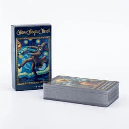 Van Gogh Tarot 78 Card Deck Board Games Illustration Divination Wisdom Oracle Cards Party Desktop Toy Entertainment Leisure