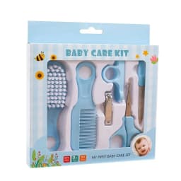 Baby Care Set Safe Nail Clippers Soft Comb Brush Care Combination Hair Comb Grooming Brush Set Nail Trimmer Kit Healthcare Tools