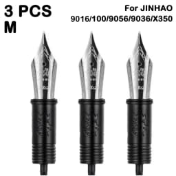 3/1 PCS JINHAO For 9019/X159/82/82 mini/100/9056/9036 Fountain Pen Iridium Replaced EF/F/M Nib Stationery School Office Supplies