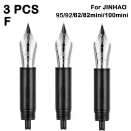 3/1 PCS JINHAO For 9019/X159/82/82 mini/100/9056/9036 Fountain Pen Iridium Replaced EF/F/M Nib Stationery School Office Supplies